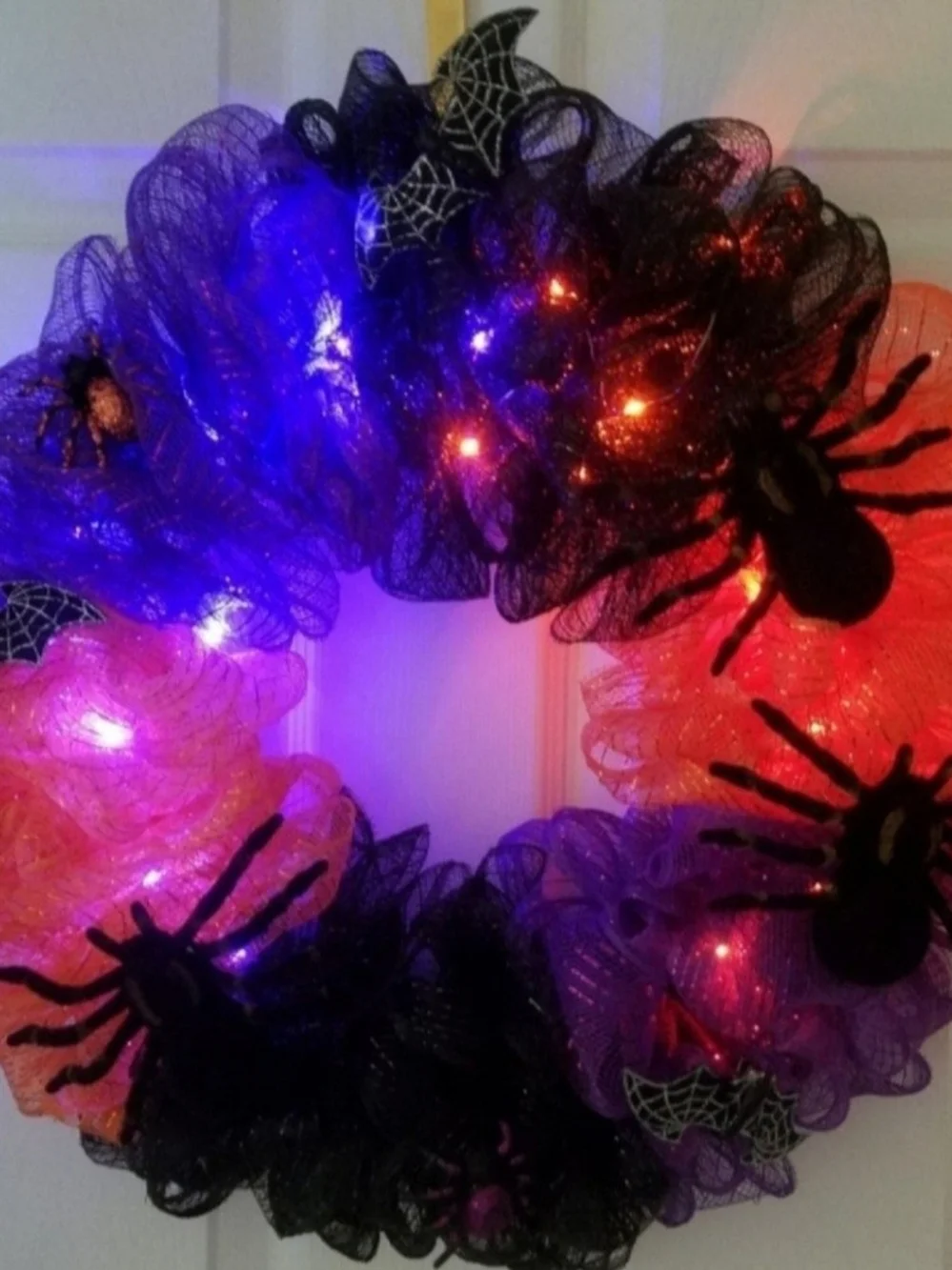 Halloween Deco Mesh Wreath